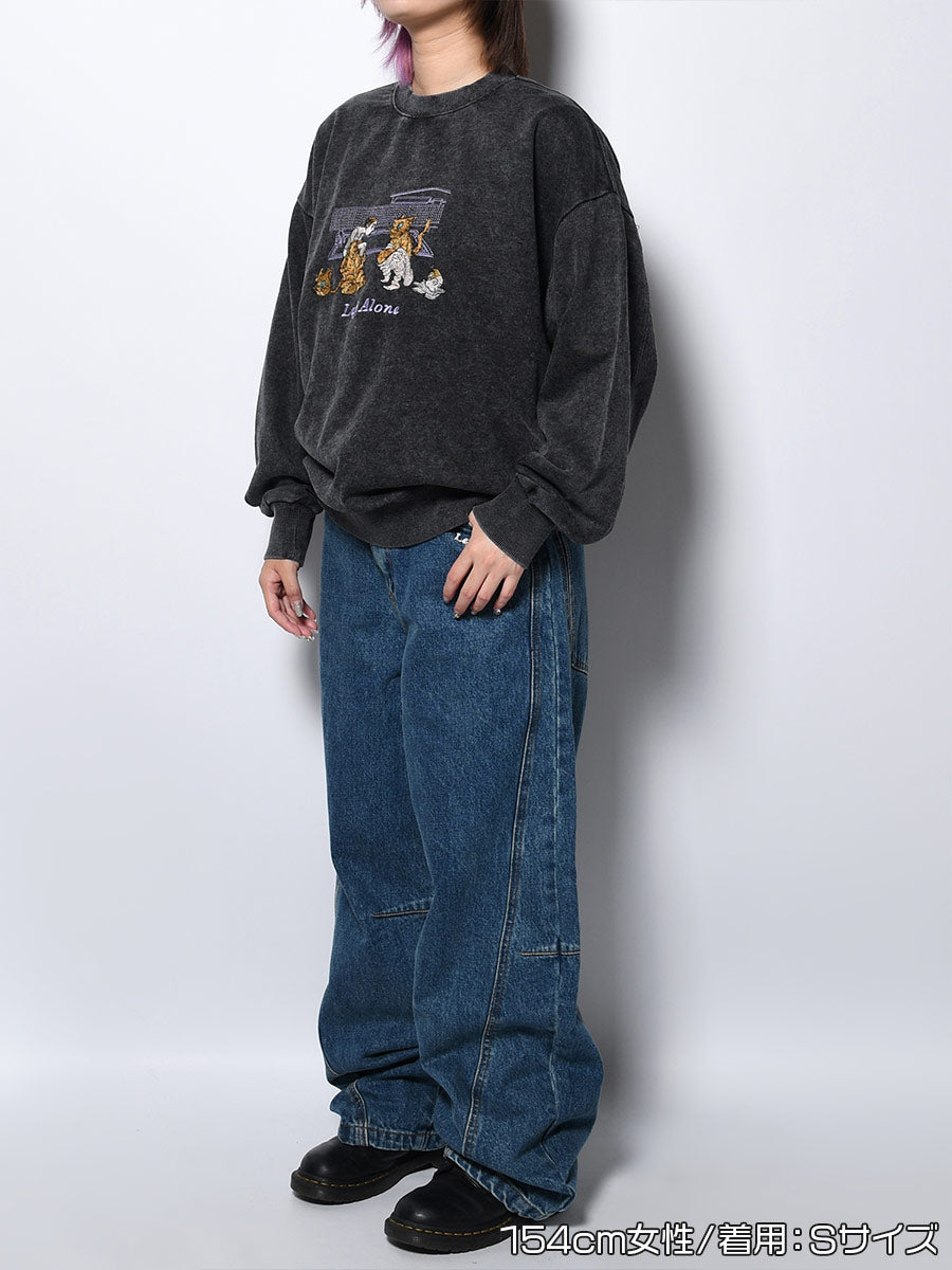 CHANGE SWEAT -BLACK-