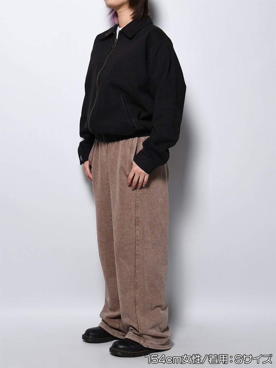 CAT SWEAT PANTS -BROWN-