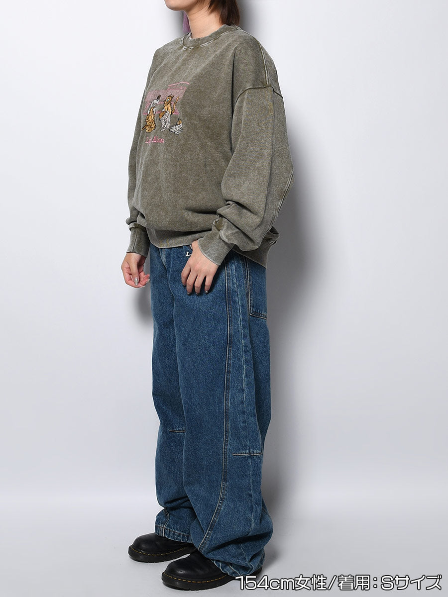 CHANGE SWEAT -OLIVE-