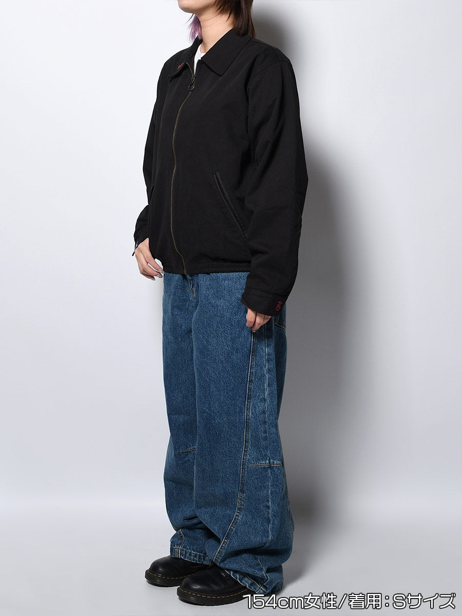 BLOUSON -BLACK-