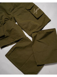 CARGO PANTS -OLIVE-