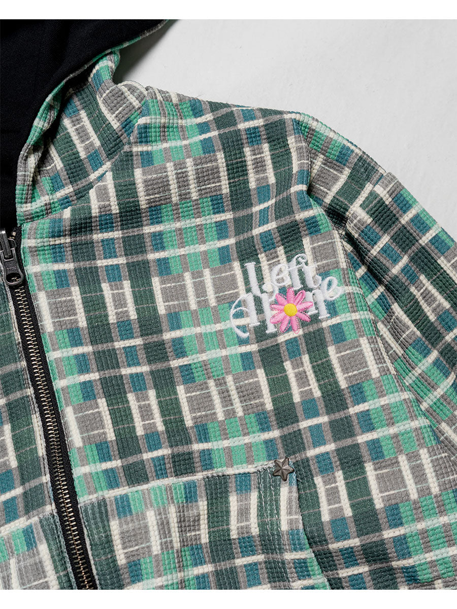 REVERSIBLE HOODIE -BLACK-