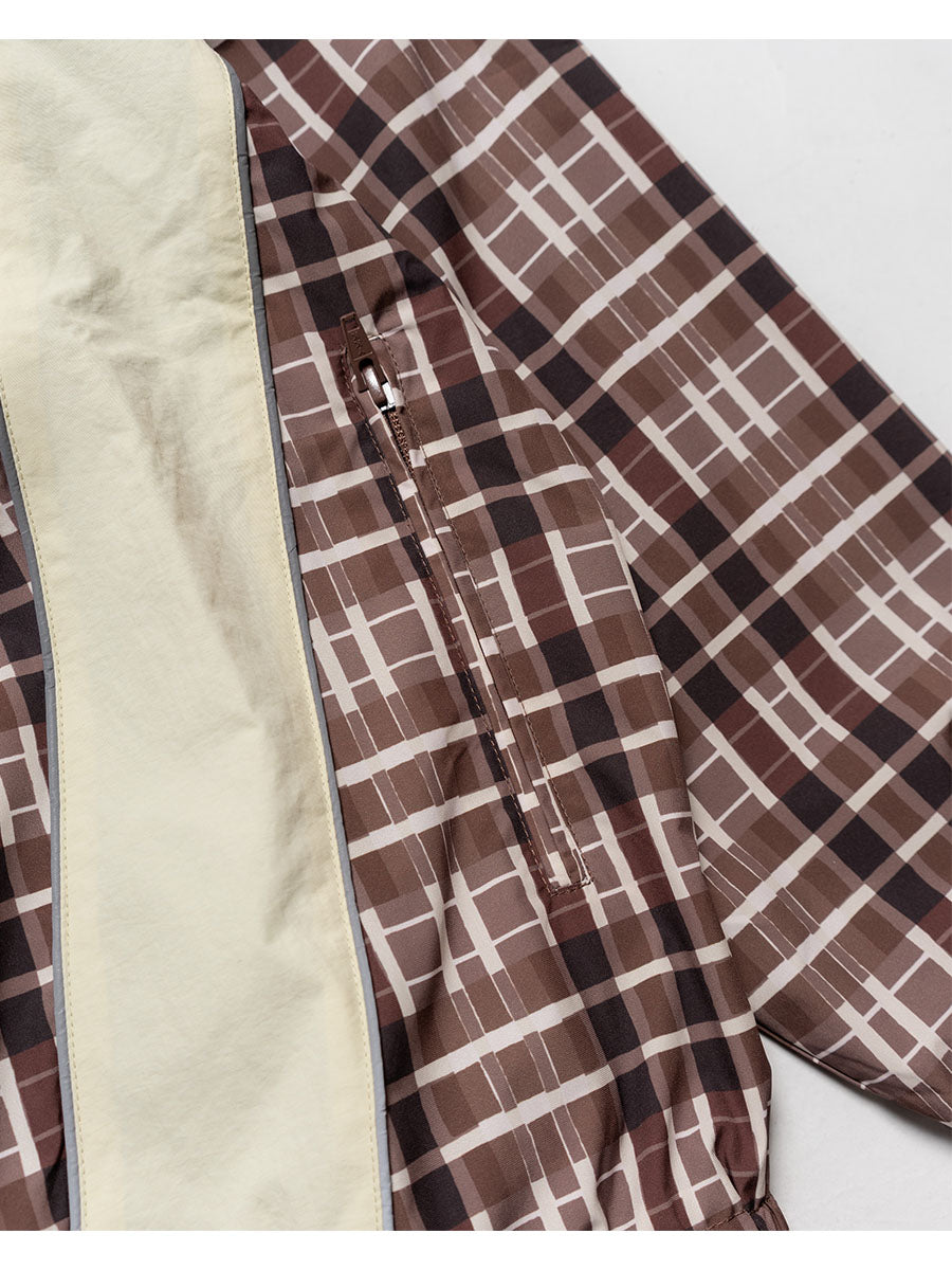 NYLON TRACK JKT -CHECK-