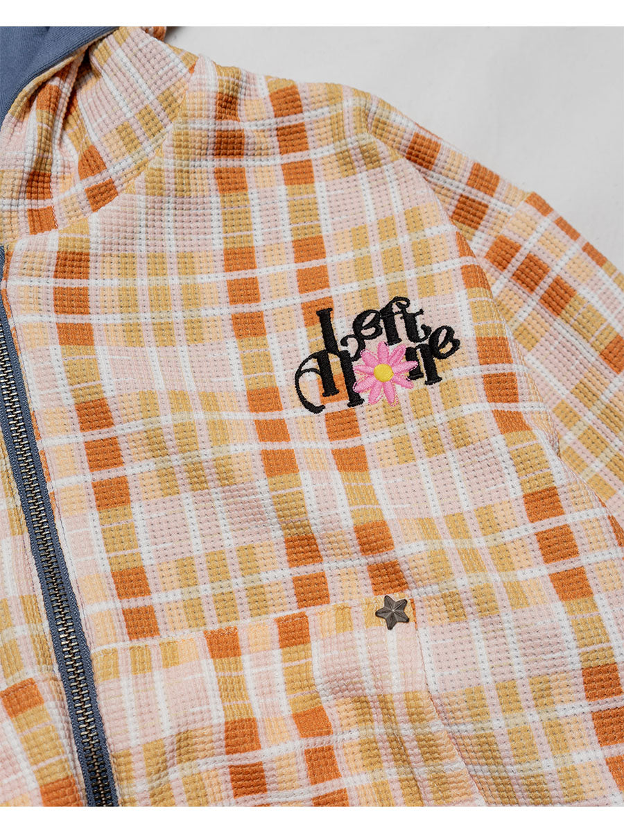 REVERSIBLE HOODIE -BLUE-