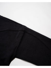 CREW KNIT -BLACK-