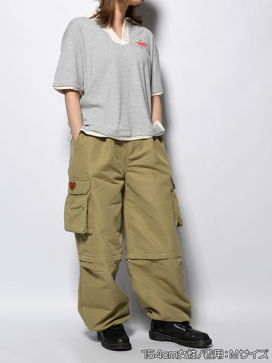 CARGO PANTS -KHAKI-