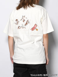 FREE DOG SS TEE -OFF WHITE-
