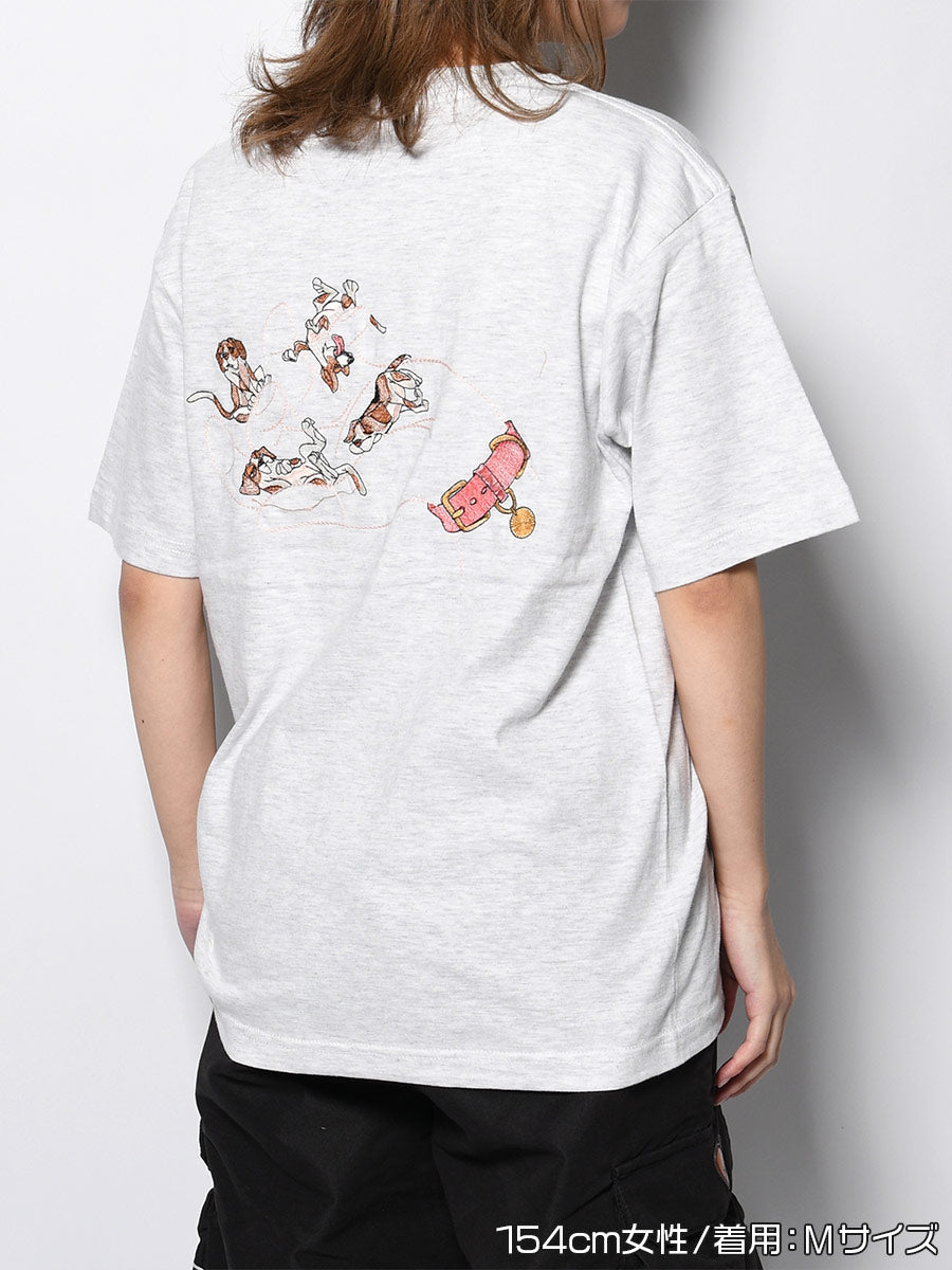 FREE DOG SS TEE -ASH-