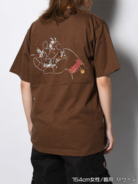FREE DOG SS TEE -BROWN-