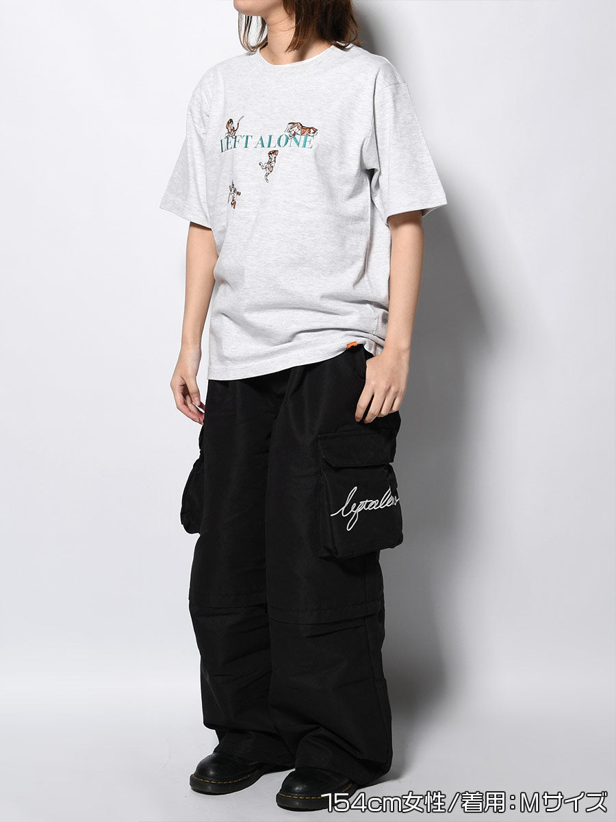 FREE DOG SS TEE -ASH-
