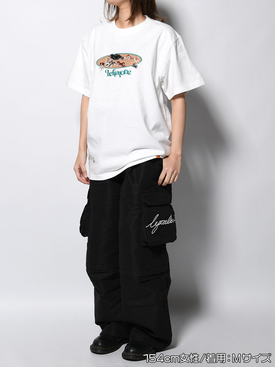 PIGMENT DOG SS TEE -WHITE-
