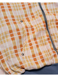 REVERSIBLE HOODIE -BLUE-