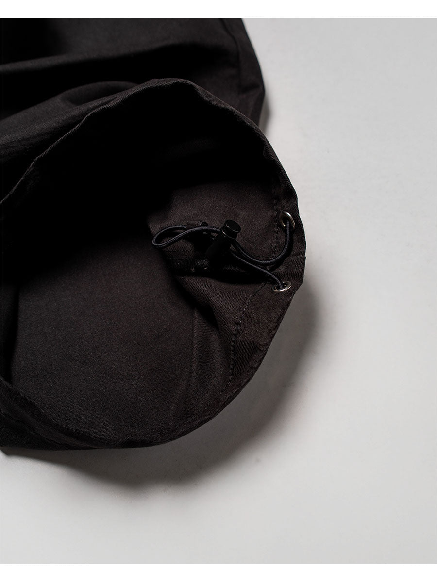 CARGO PANTS -BLACK-