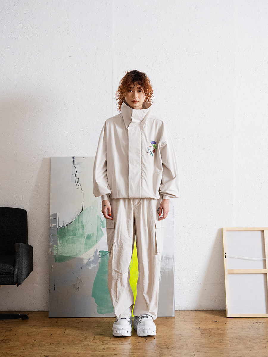 CARGO PANTS -OLIVE-